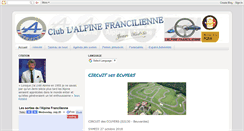 Desktop Screenshot of lalpinefrancilienne.blogspot.com