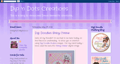 Desktop Screenshot of dipndotscreations.blogspot.com