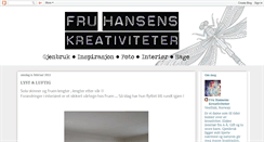 Desktop Screenshot of fruhansenskreativiteter.blogspot.com