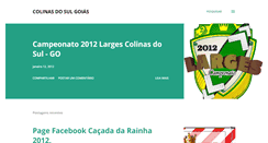 Desktop Screenshot of colinasdosulgoias.blogspot.com