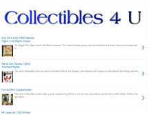 Tablet Screenshot of collectibles4u.blogspot.com