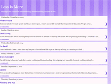 Tablet Screenshot of lessismore-kim.blogspot.com