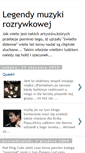 Mobile Screenshot of legendymuzyki.blogspot.com