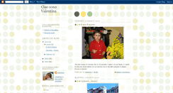 Desktop Screenshot of ciaosonovalentina.blogspot.com