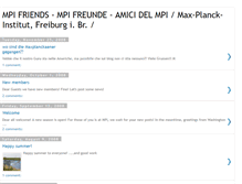Tablet Screenshot of mpifriends.blogspot.com