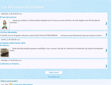 Tablet Screenshot of lasmilcarasdelautismo.blogspot.com