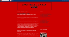 Desktop Screenshot of kontrafuerzas.blogspot.com