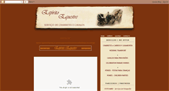 Desktop Screenshot of espiritoequestre.blogspot.com