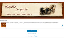 Tablet Screenshot of espiritoequestre.blogspot.com