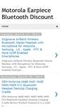Mobile Screenshot of motorolaearpiecebluetooth.blogspot.com
