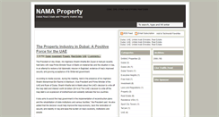 Desktop Screenshot of namaproperty.blogspot.com