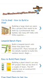 Mobile Screenshot of freewoodworkingplans.blogspot.com