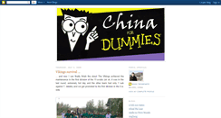 Desktop Screenshot of china4dummies.blogspot.com