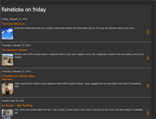 Tablet Screenshot of fishsticksonfriday.blogspot.com