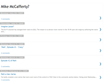 Tablet Screenshot of mikemccafferty.blogspot.com
