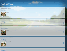 Tablet Screenshot of golfvideos.blogspot.com