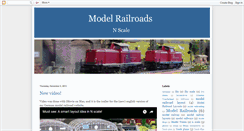 Desktop Screenshot of model-railroad-layouts.blogspot.com