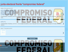 Tablet Screenshot of juntaelectoralcompromisofederal.blogspot.com