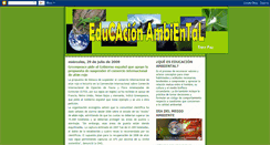 Desktop Screenshot of educacionambient.blogspot.com