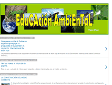 Tablet Screenshot of educacionambient.blogspot.com