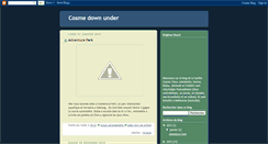 Desktop Screenshot of cosmedownunder.blogspot.com