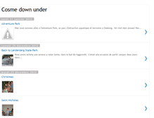 Tablet Screenshot of cosmedownunder.blogspot.com