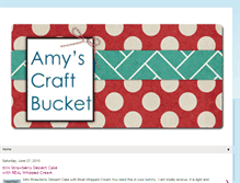 Tablet Screenshot of amyscraftbucket.blogspot.com