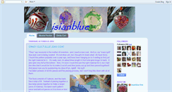 Desktop Screenshot of lisianblue.blogspot.com