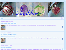 Tablet Screenshot of lisianblue.blogspot.com