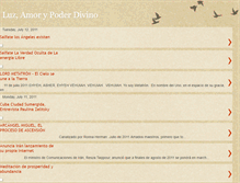 Tablet Screenshot of luzamorypoderdivino.blogspot.com