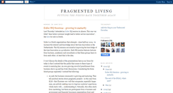 Desktop Screenshot of fragmentedliving.blogspot.com
