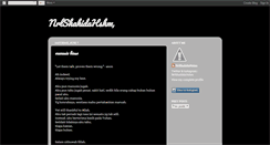Desktop Screenshot of nurulshahidahisham.blogspot.com