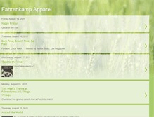 Tablet Screenshot of fahrenkampapparel.blogspot.com