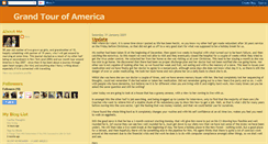 Desktop Screenshot of grand-tour-of-america.blogspot.com