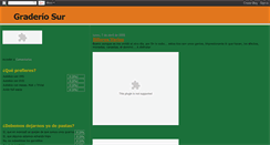 Desktop Screenshot of graderiosur.blogspot.com