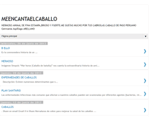 Tablet Screenshot of elegantecaballoperuano.blogspot.com