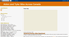 Desktop Screenshot of bikecanada.blogspot.com