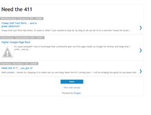 Tablet Screenshot of needthe411.blogspot.com
