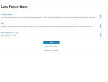 Tablet Screenshot of larsfrederiksen.blogspot.com