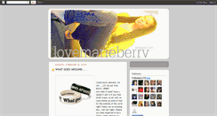 Desktop Screenshot of lovemarieberry.blogspot.com