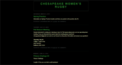 Desktop Screenshot of chesapeakerugby.blogspot.com