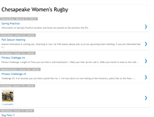 Tablet Screenshot of chesapeakerugby.blogspot.com