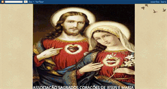 Desktop Screenshot of aosagradocoracaodejesus.blogspot.com