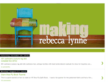 Tablet Screenshot of makingrebeccalynne.blogspot.com