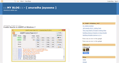 Desktop Screenshot of anuradhaj.blogspot.com