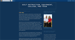 Desktop Screenshot of golfguidebook.blogspot.com