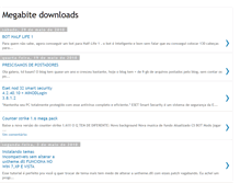 Tablet Screenshot of megabitedownloads.blogspot.com