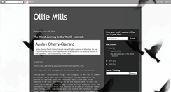 Desktop Screenshot of olliemills.blogspot.com
