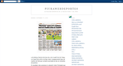 Desktop Screenshot of piuradeportes.blogspot.com