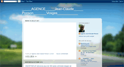 Desktop Screenshot of agencejeanclaudeponson3.blogspot.com